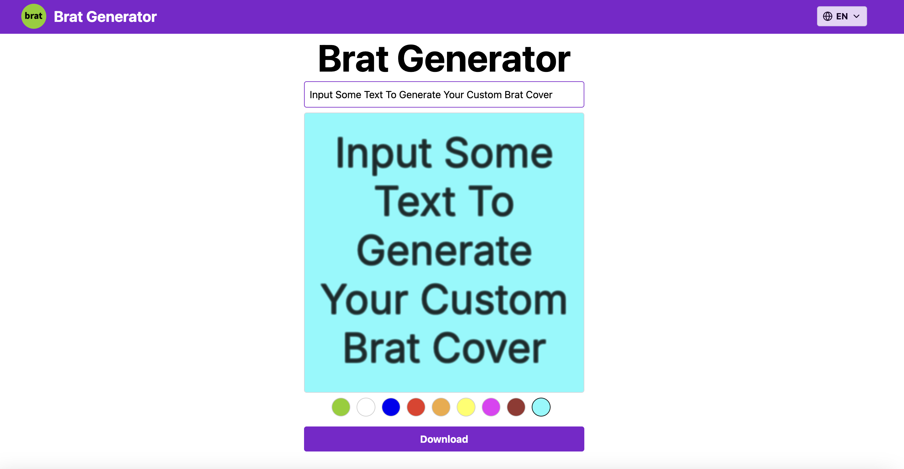 Brat Generator gallery image
