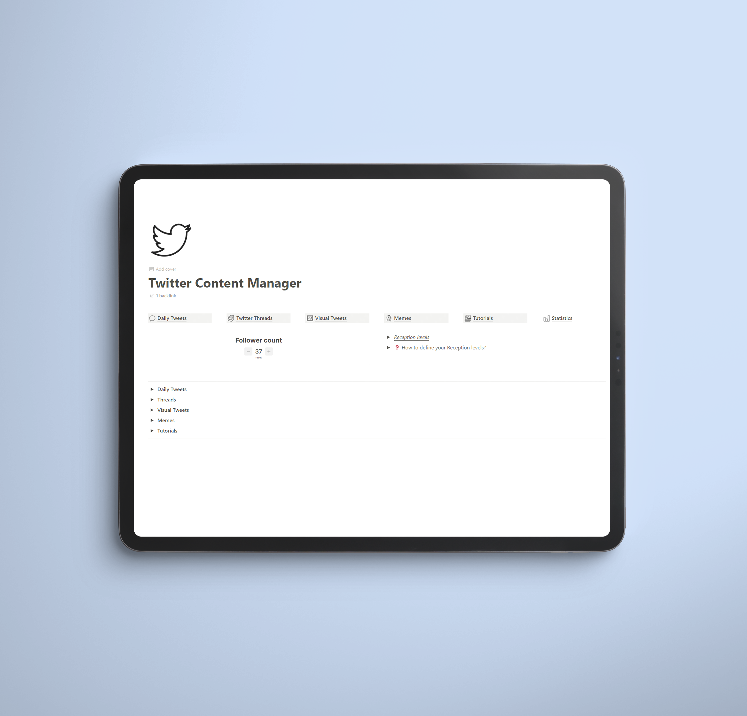 Twitter Content Manager gallery image