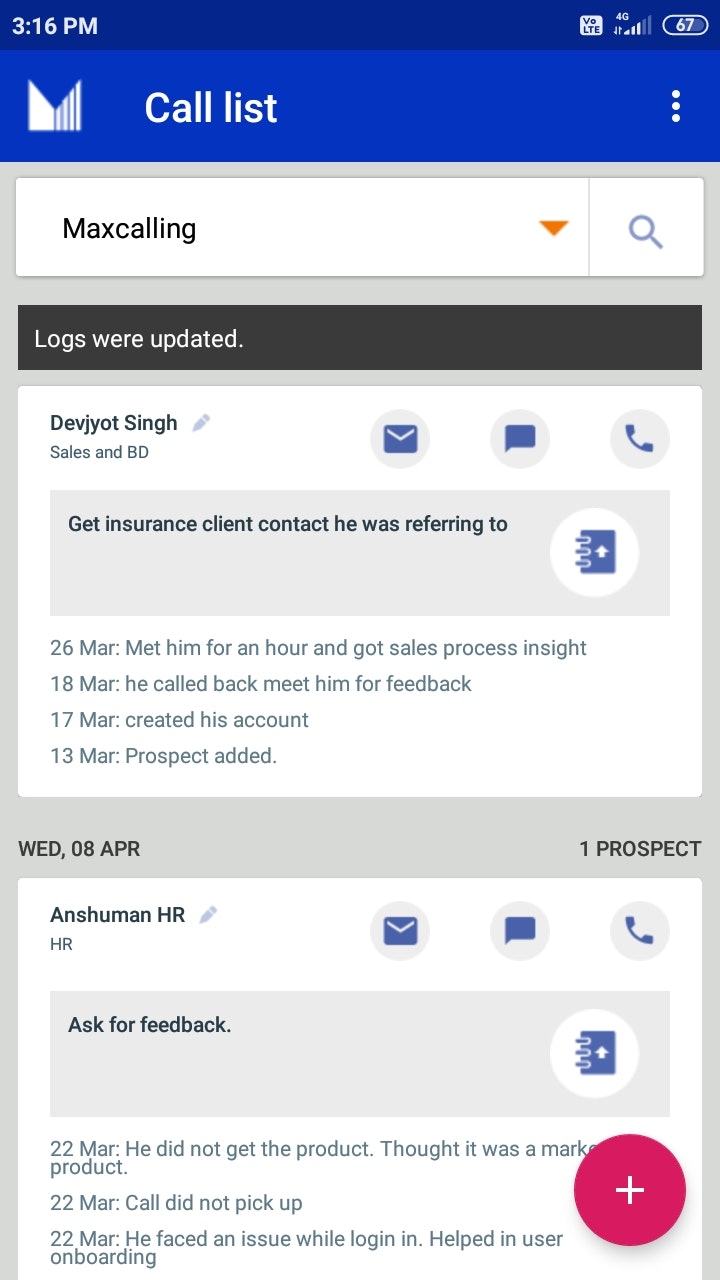 Maxcalling gallery image