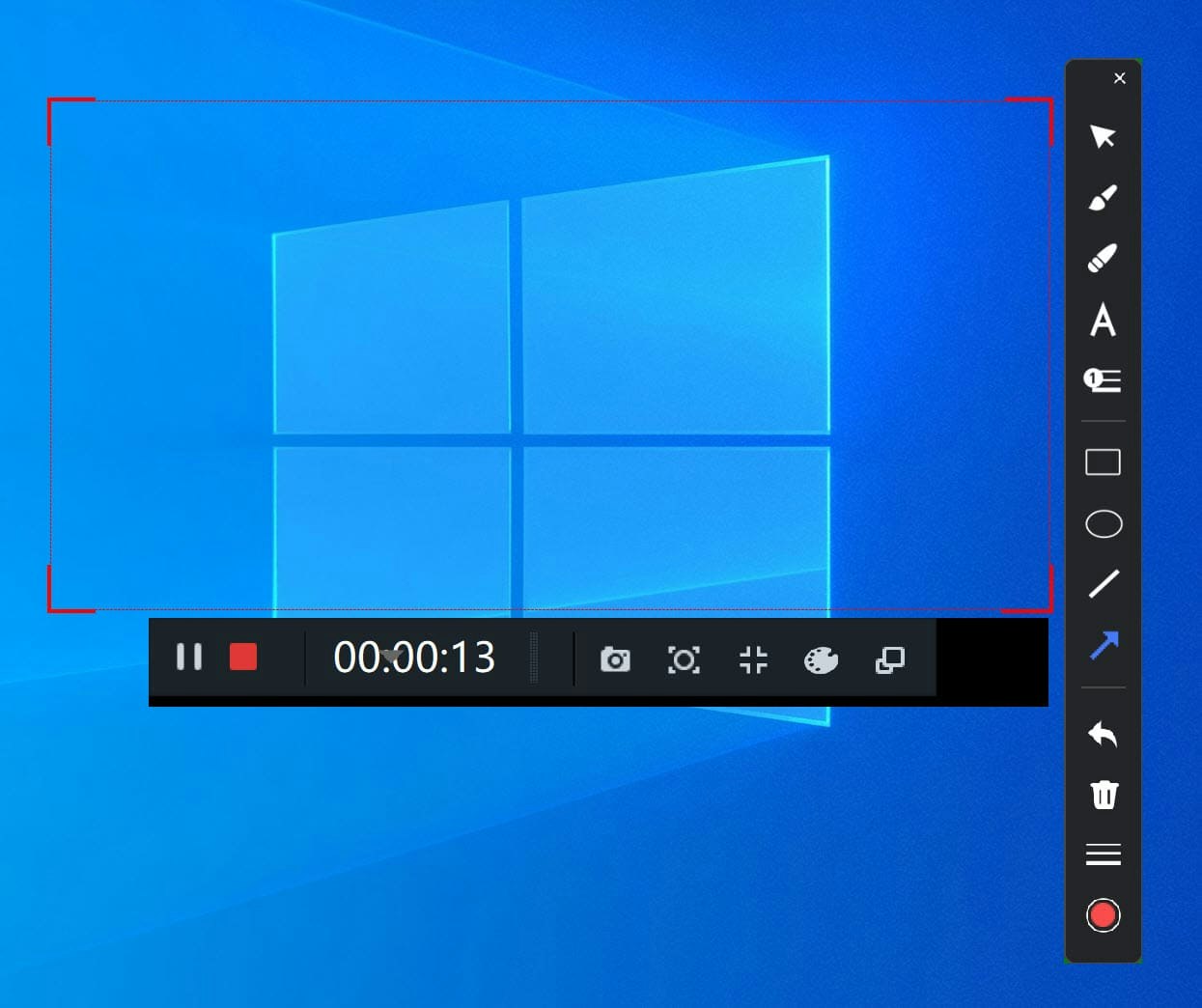 Ukeeysoft ekran kaydedici - Her şeyi ve filigran olmadan yüksek kaliteli videoları yakalayın medya 4