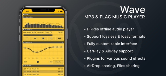 Wave - MP3 & FLAC Music Player  gallery image