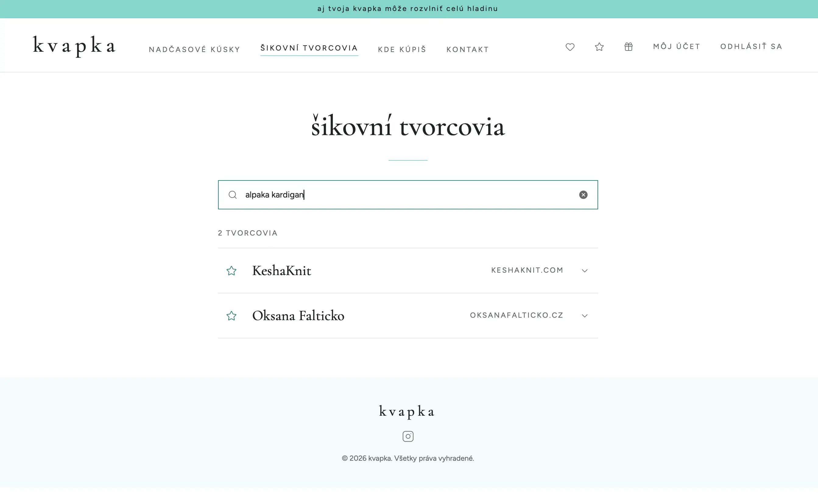 kvapka gallery image