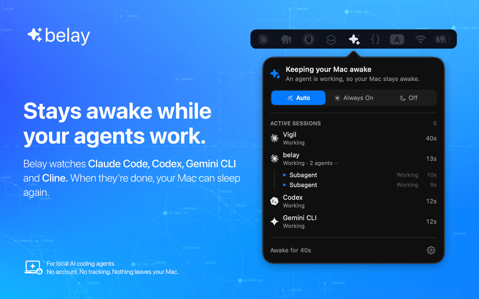 Belay - Awake For AI Agents gallery image