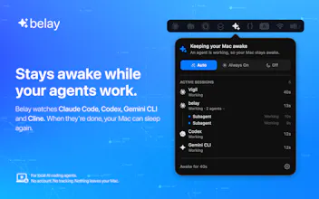 Belay - Awake For AI Agents gallery image