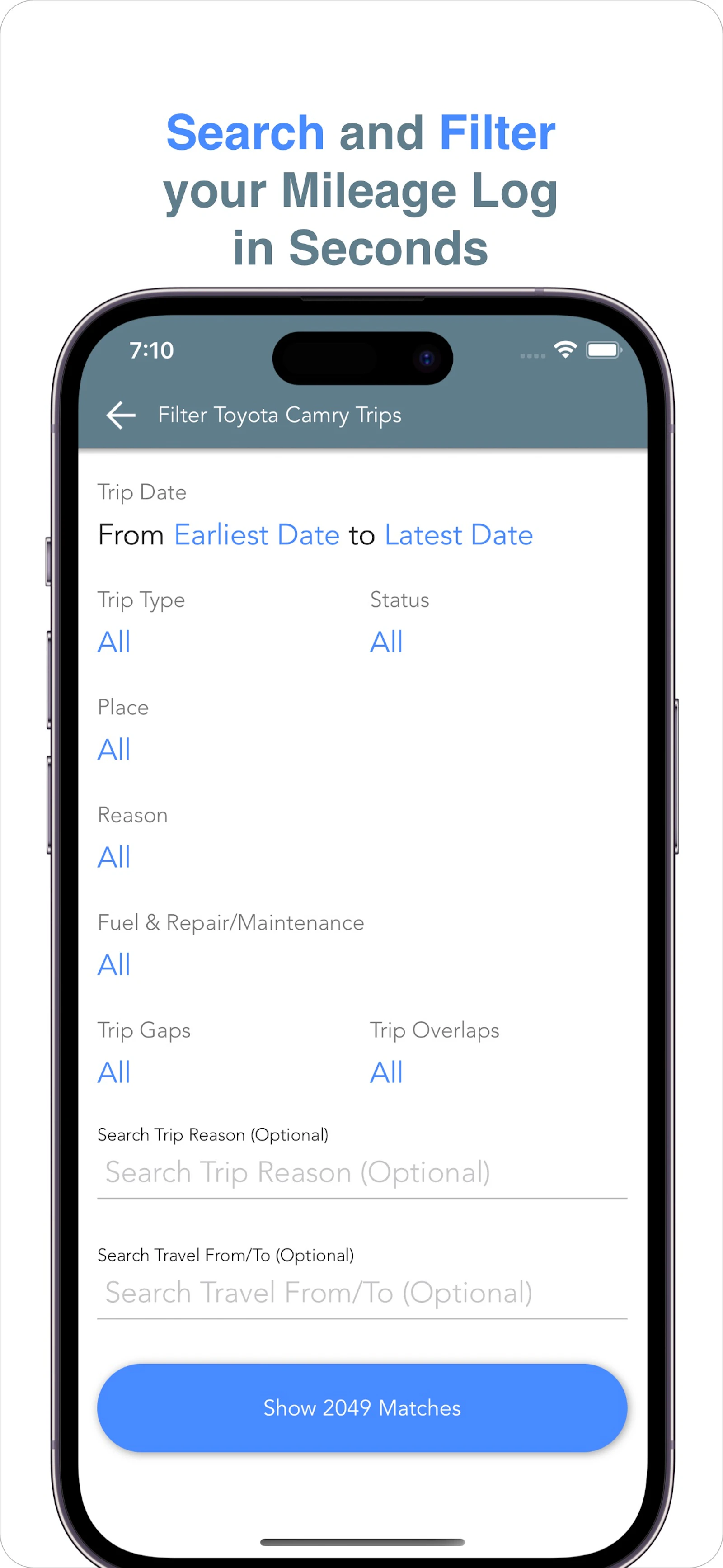 Trip Logbook screenshot 8
