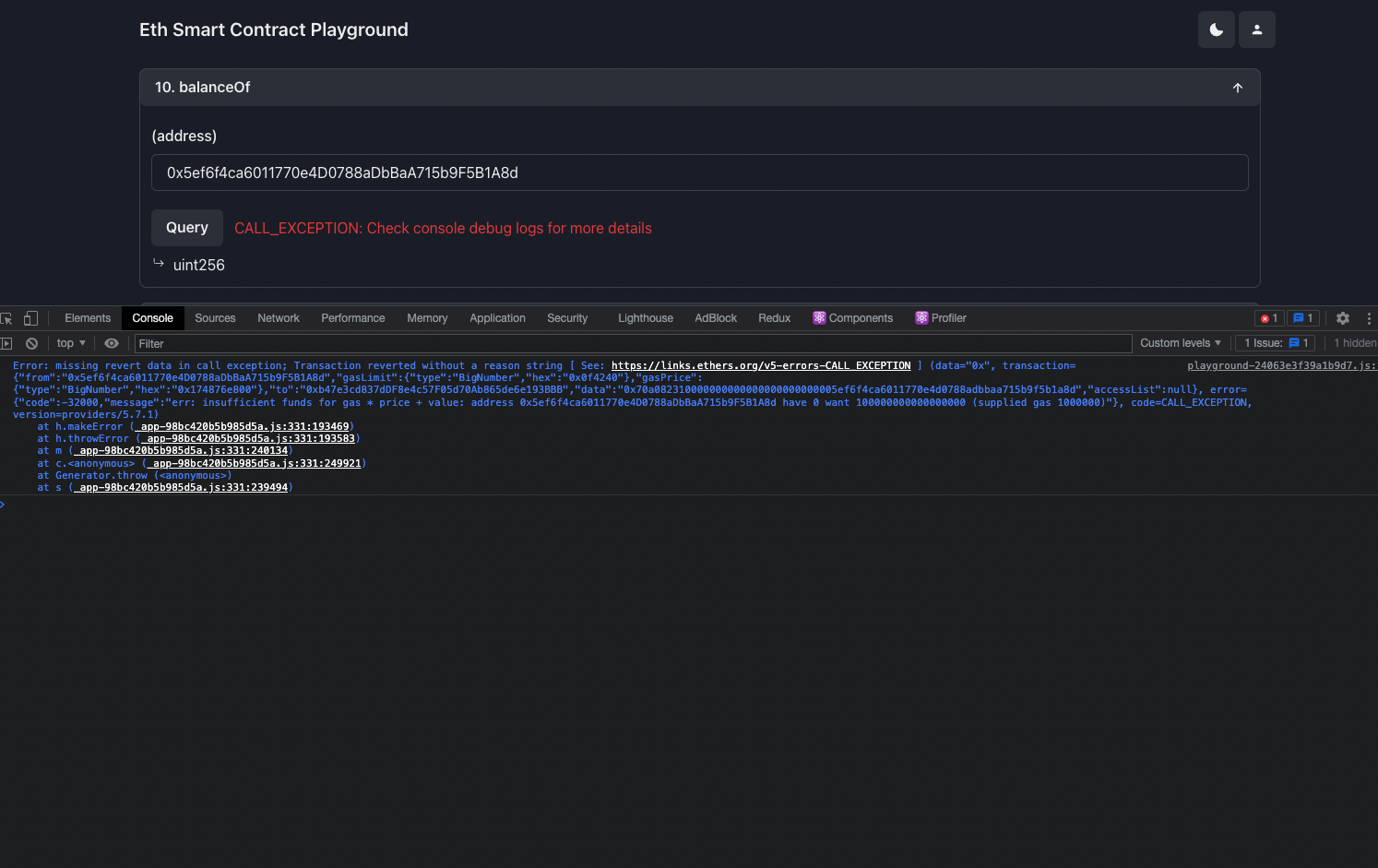 Eth smart contract playground gallery image