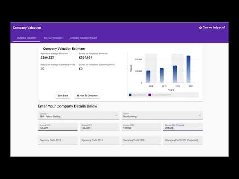 Company Valuation Calculator gallery image