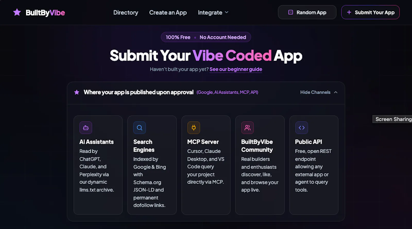 BuiltByVibe screenshot 3