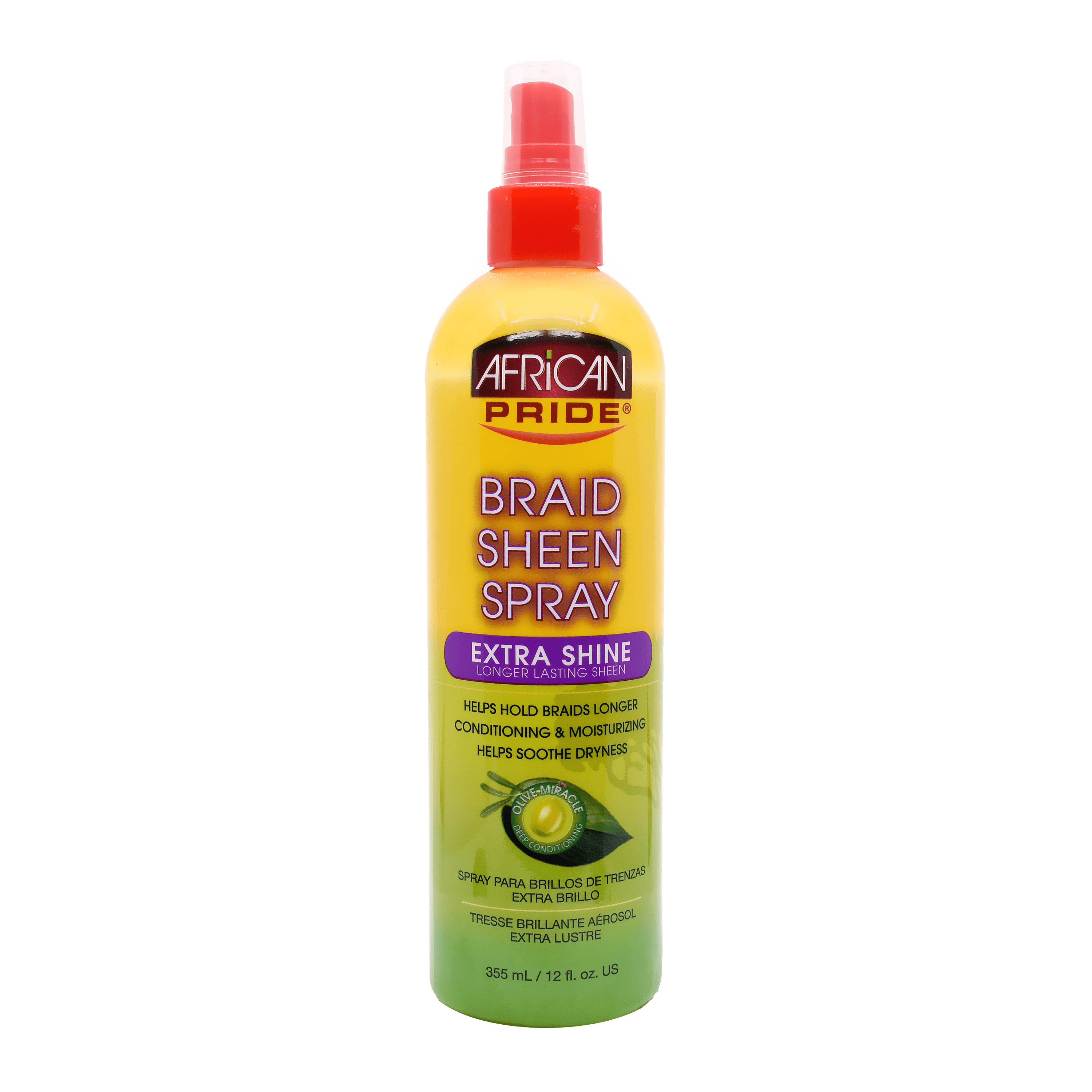 African Pride Braid Sheen Spray