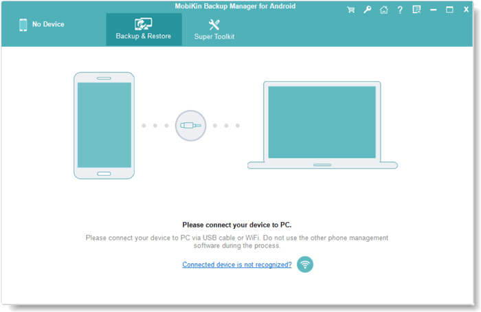 Mobikin Backup Manager สำหรับ Android media 2