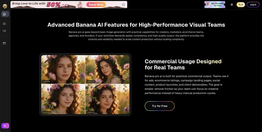 banana pro ai - Screenshot 3 showing product features and functionality