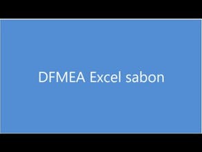 FMEA Excel template gallery image