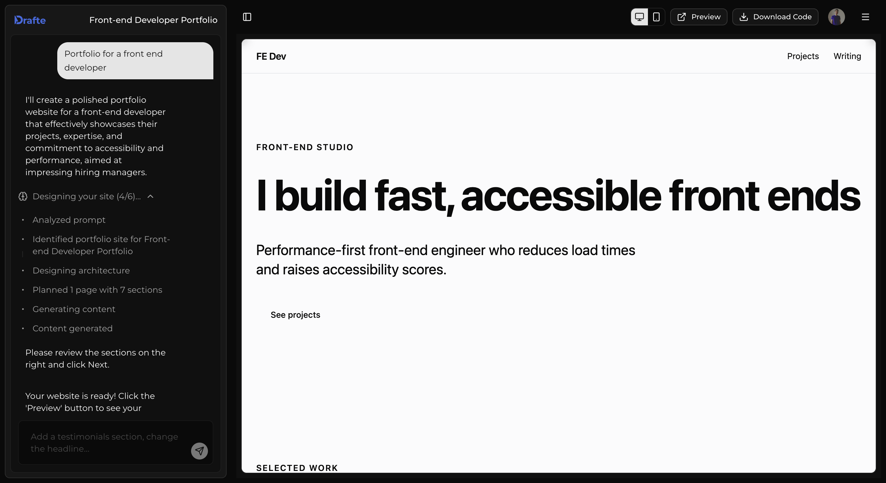 Drafte gallery image