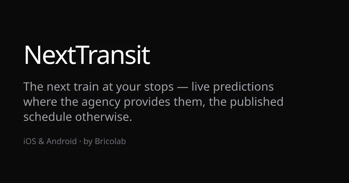 NextTransit gallery image