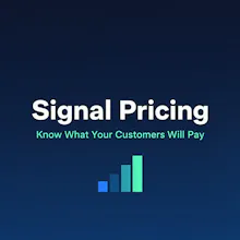 Signal Pricing - Quarterly Pricing Data gallery image