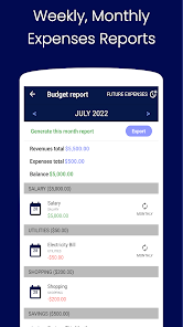 Simple Budget - Screenshot 5 showing product features and functionality