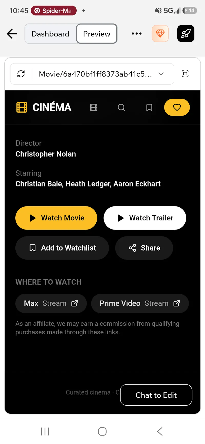 Cinephile Film Flow screenshot 7
