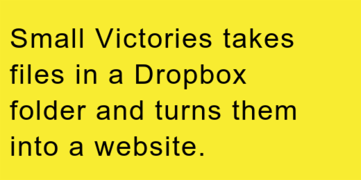 Small Victories Image