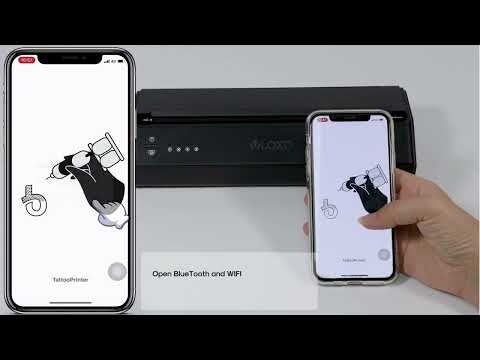 2023 Bluetooth Tattoo Stencil Printer gallery image