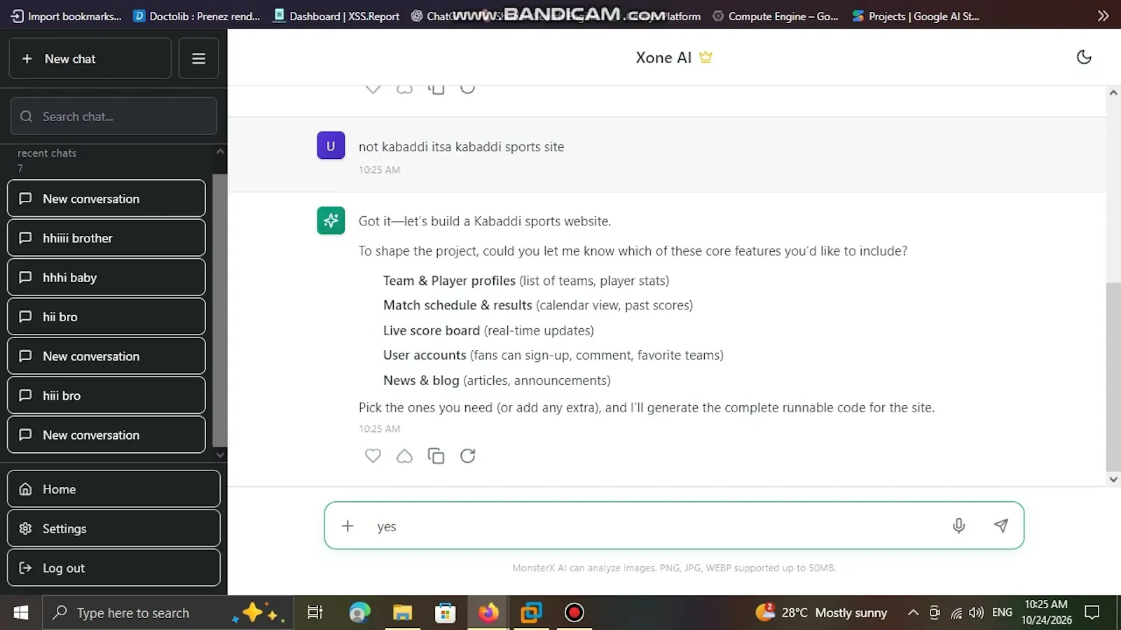 MonsterX AI screenshot 1 (video preview)