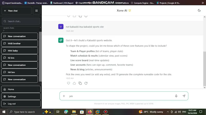 MonsterX AI screenshot 1 (video preview)