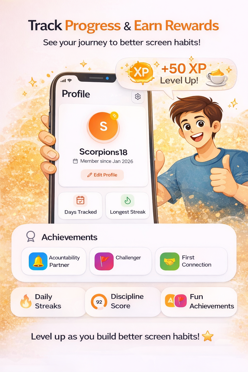 ScreenQuest: End Doomscrolling gallery image