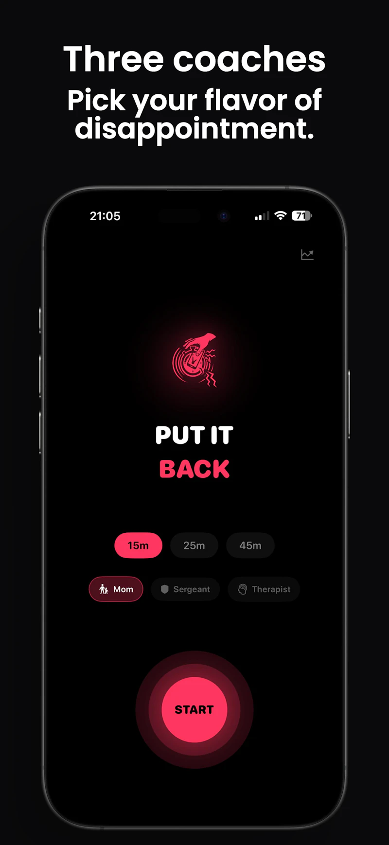 Put It Back: Focus Coach screenshot 4