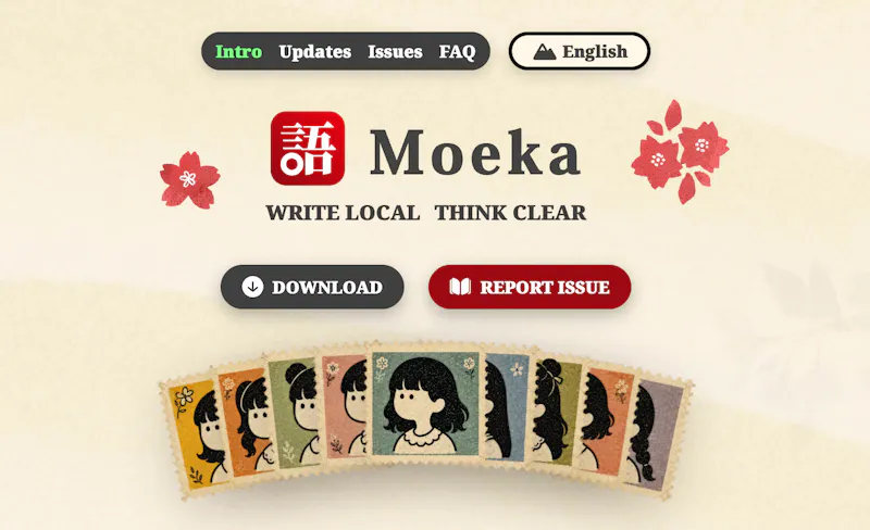 Moeka screenshot 1