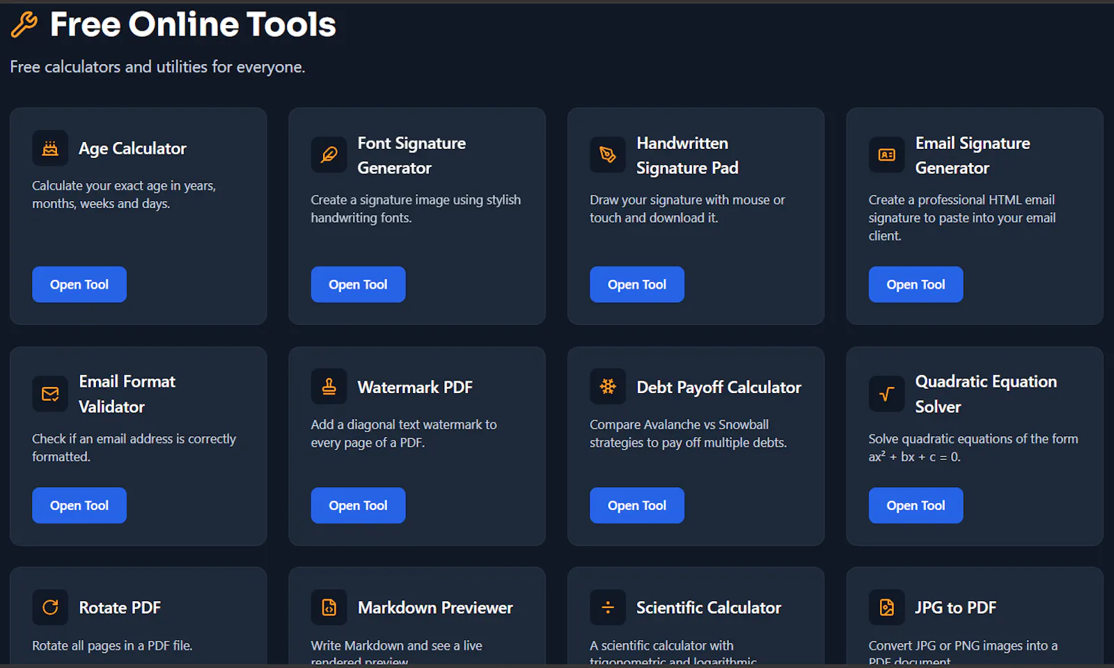 Merondis screenshot 2