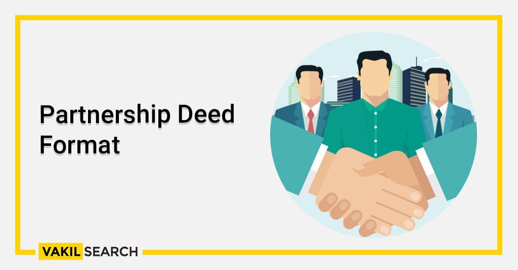 Partnership deed format