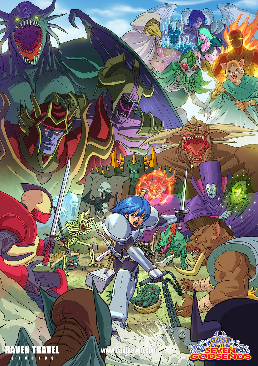 Cast of the Seven Godsends