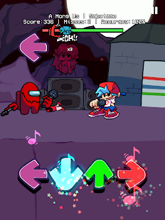 FNF music mission and Among US APK gallery image