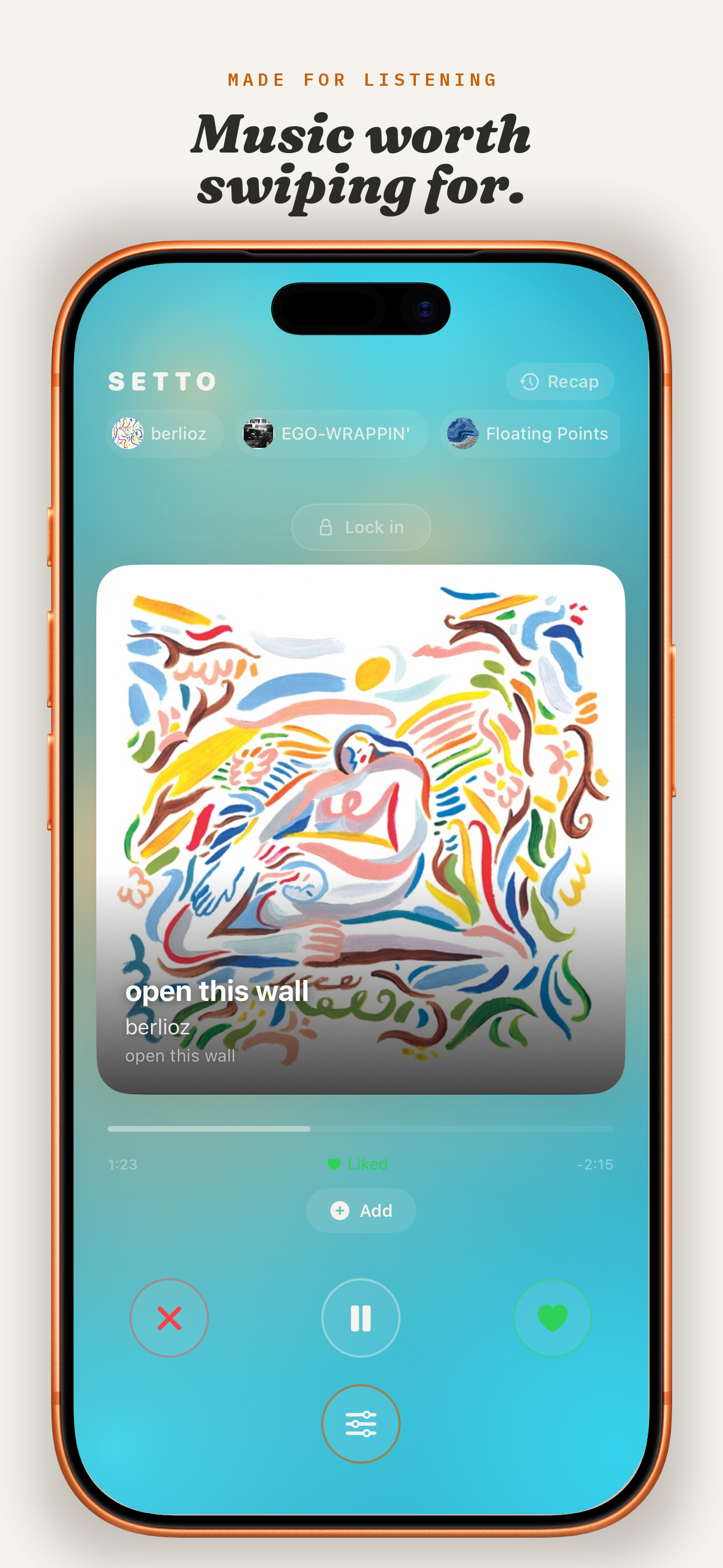 Setto - Main product screenshot demonstrating key features and user interface