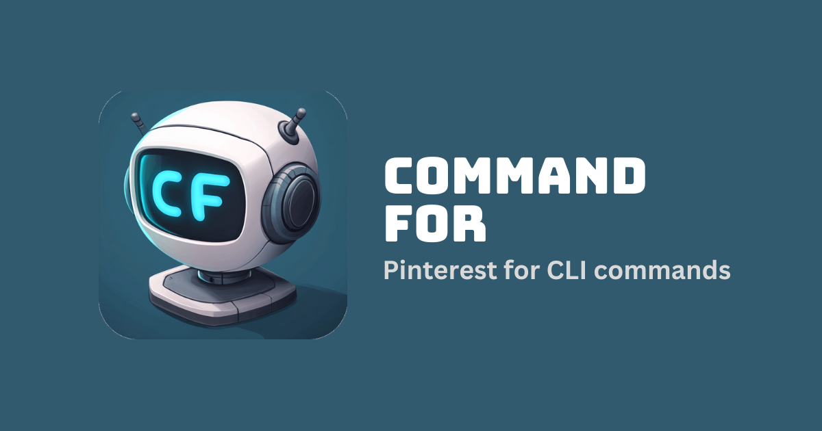 Befehl für - Pinterest für CLI -Befehle Medien 3