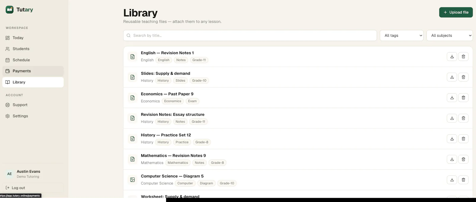 Tutary screenshot 5