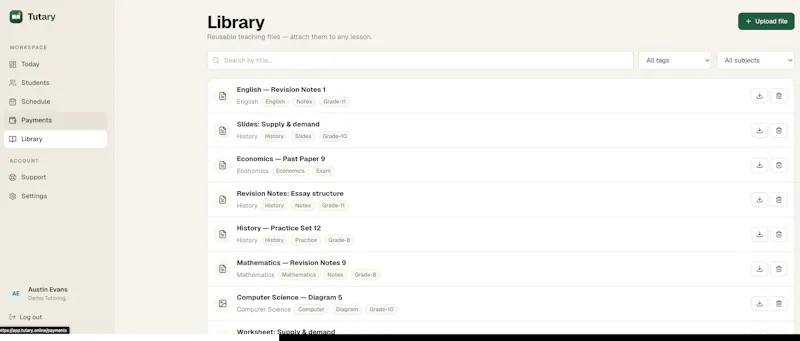Tutary screenshot 5