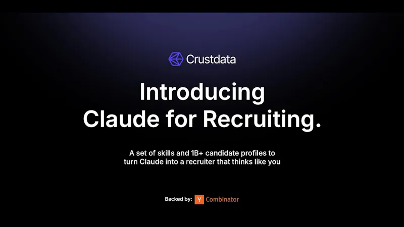Crustdata Recruiter screenshot 1 (video preview)
