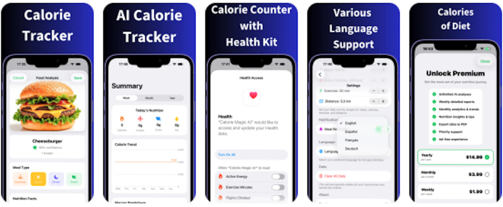 Calorie Magic AI-Food Scanner screenshot 1