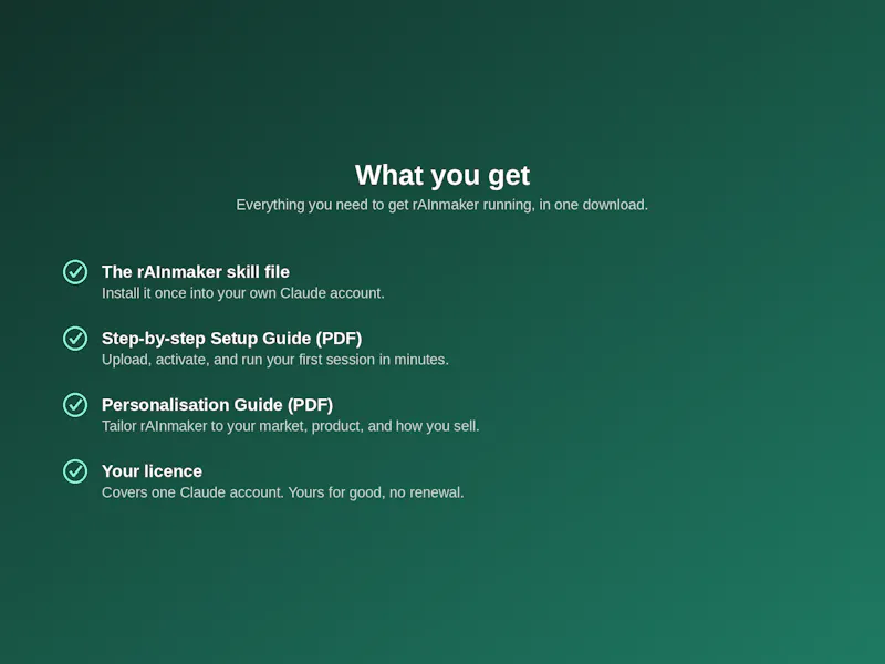 rAInmaker screenshot 4