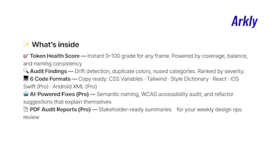Design Token Analyzer v2 — Auditor gallery image