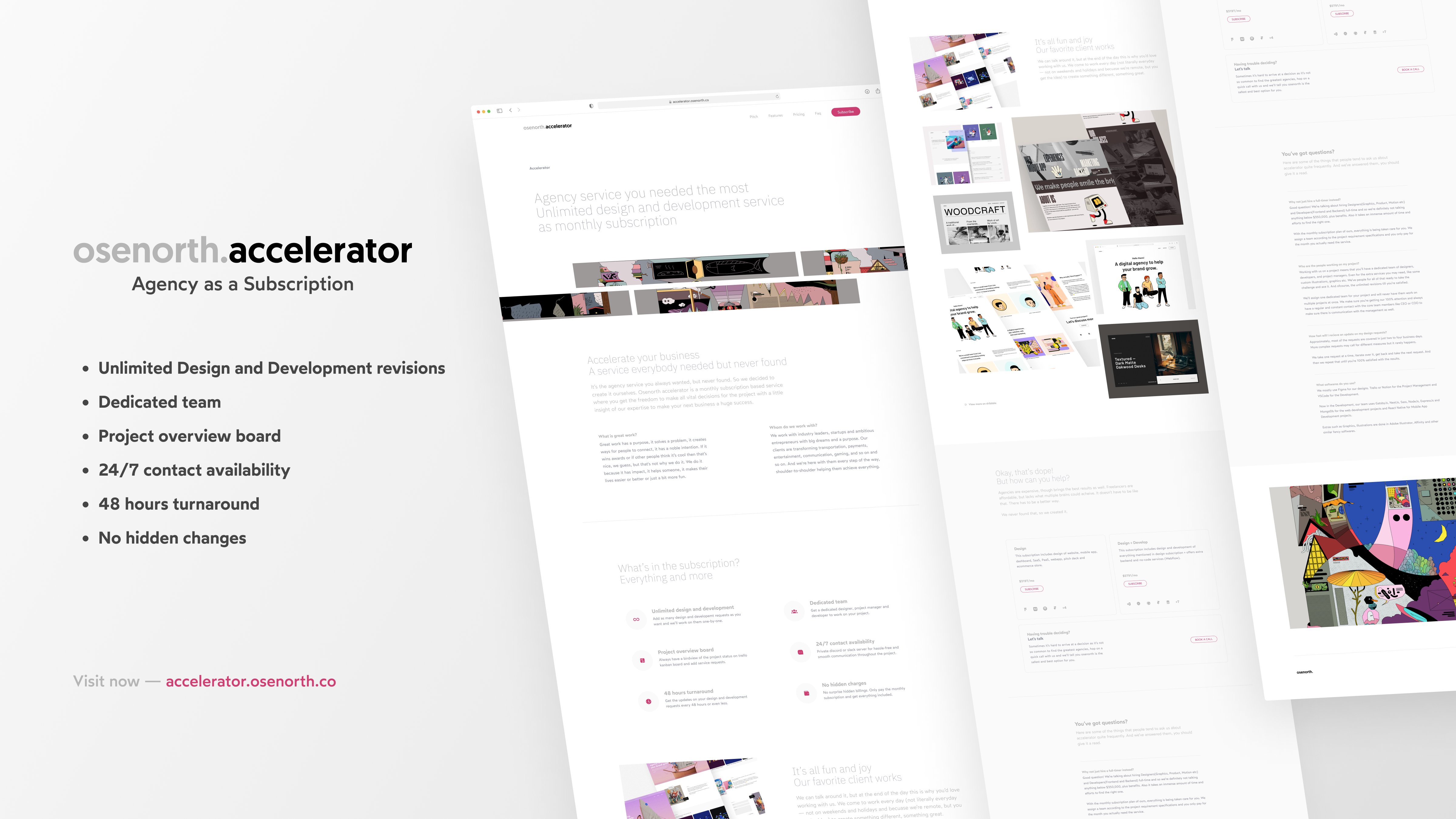 Osenorth.Beschleuniger - Unbegrenzter Designer- und Entwicklungsabonnementbasis. Medien 1