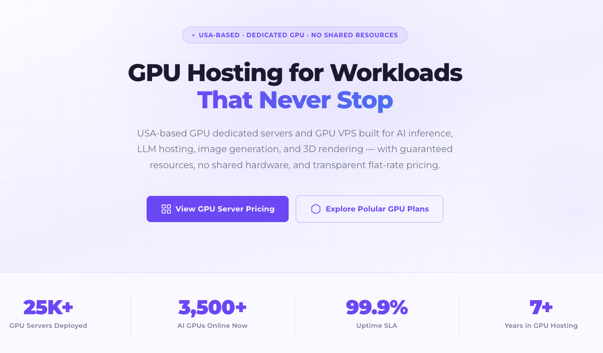 GPU Mart USA-Based GPU Server gallery image