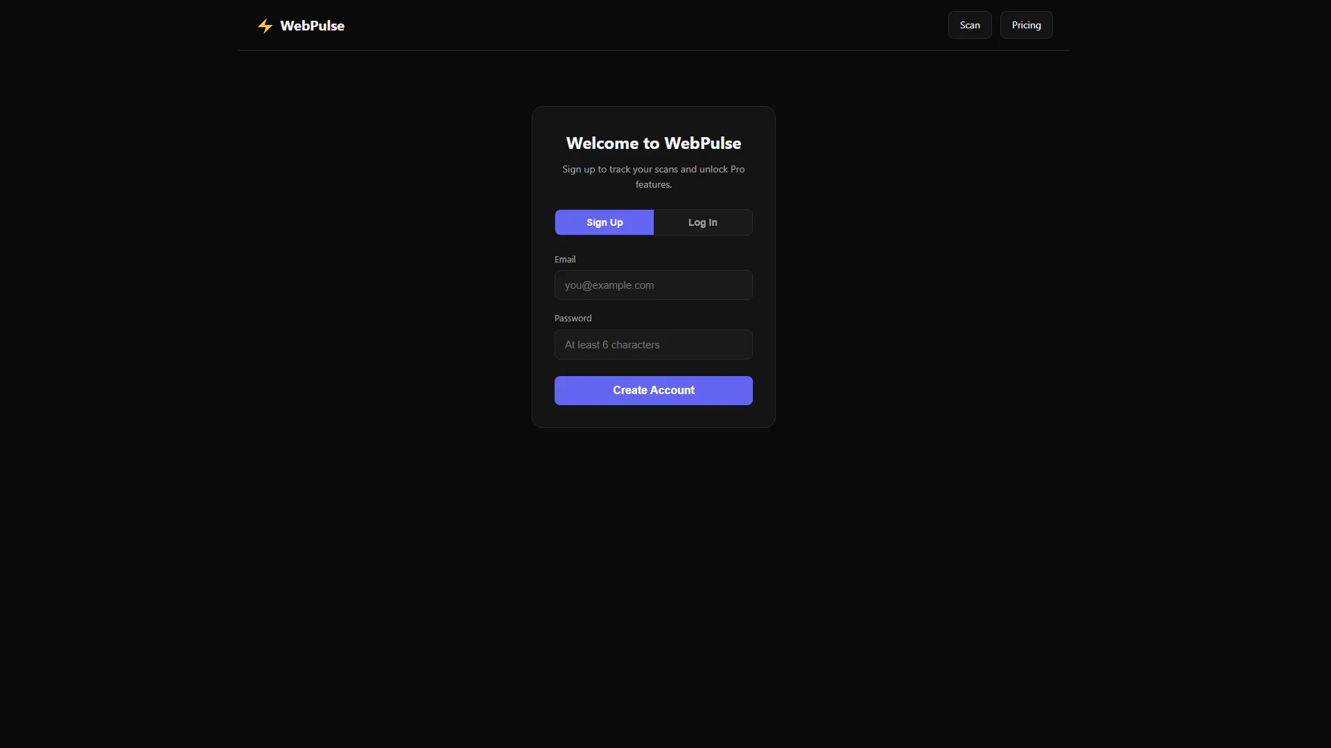 Banner del producto WebPulse