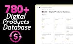 780+ Digital Products Database image