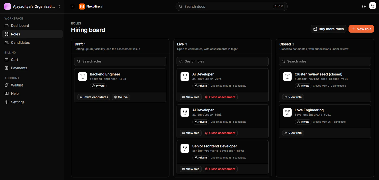 NextHire AI screenshot 1