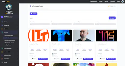 IonicDesk gallery image