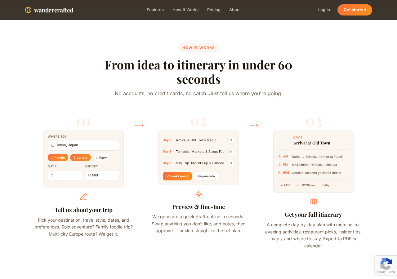 wandercrafted.app gallery image