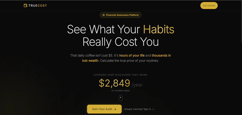 TrueCost screenshot 1