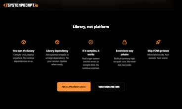 systemprompt - AI Agent Infrastructure gallery image