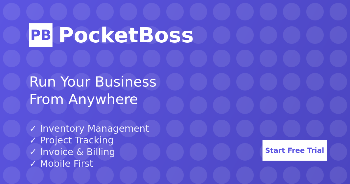 PocketBoss - Business management software | scheduling project management media 1